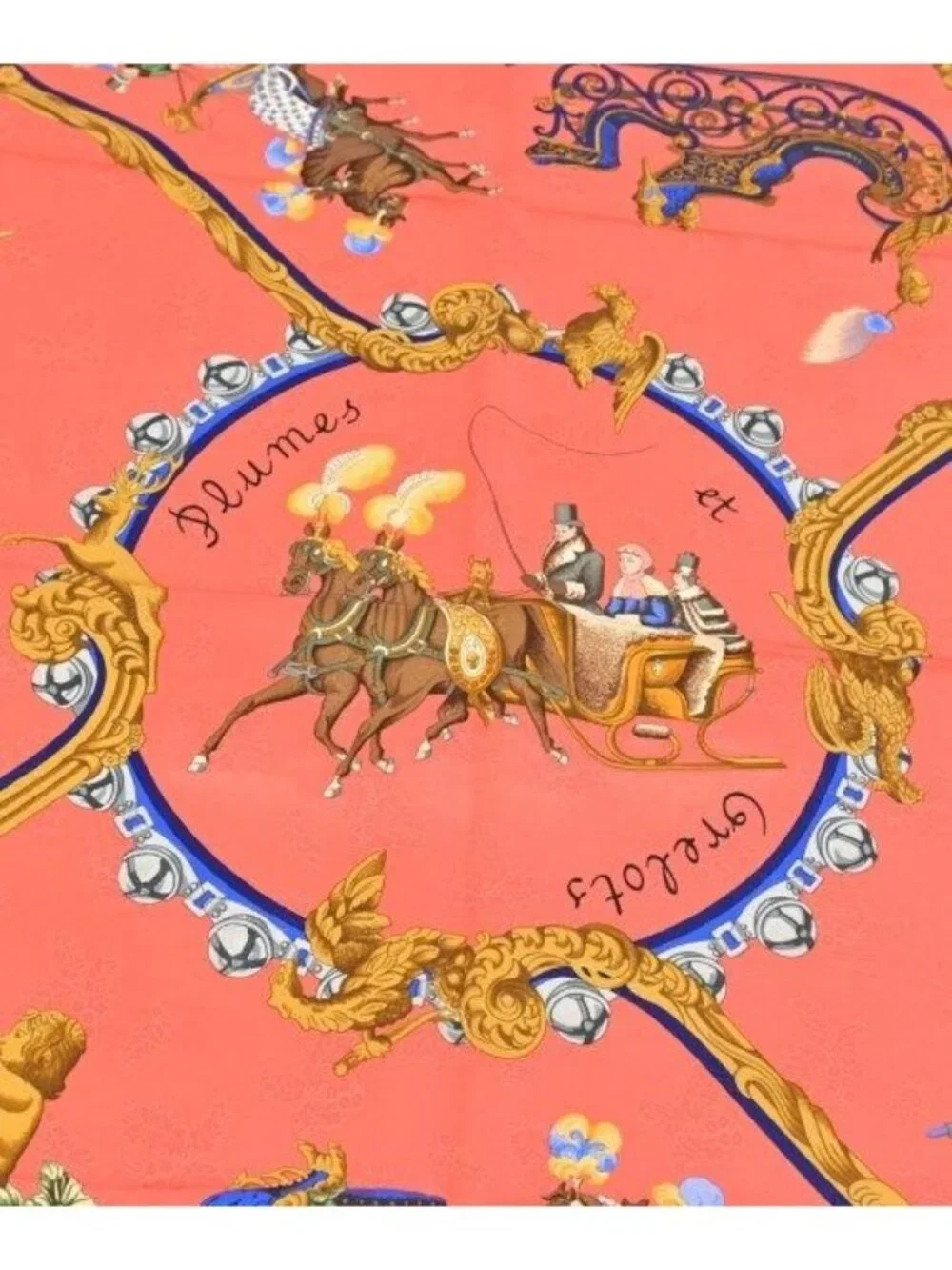 Hermes Bandana Scarf Pink